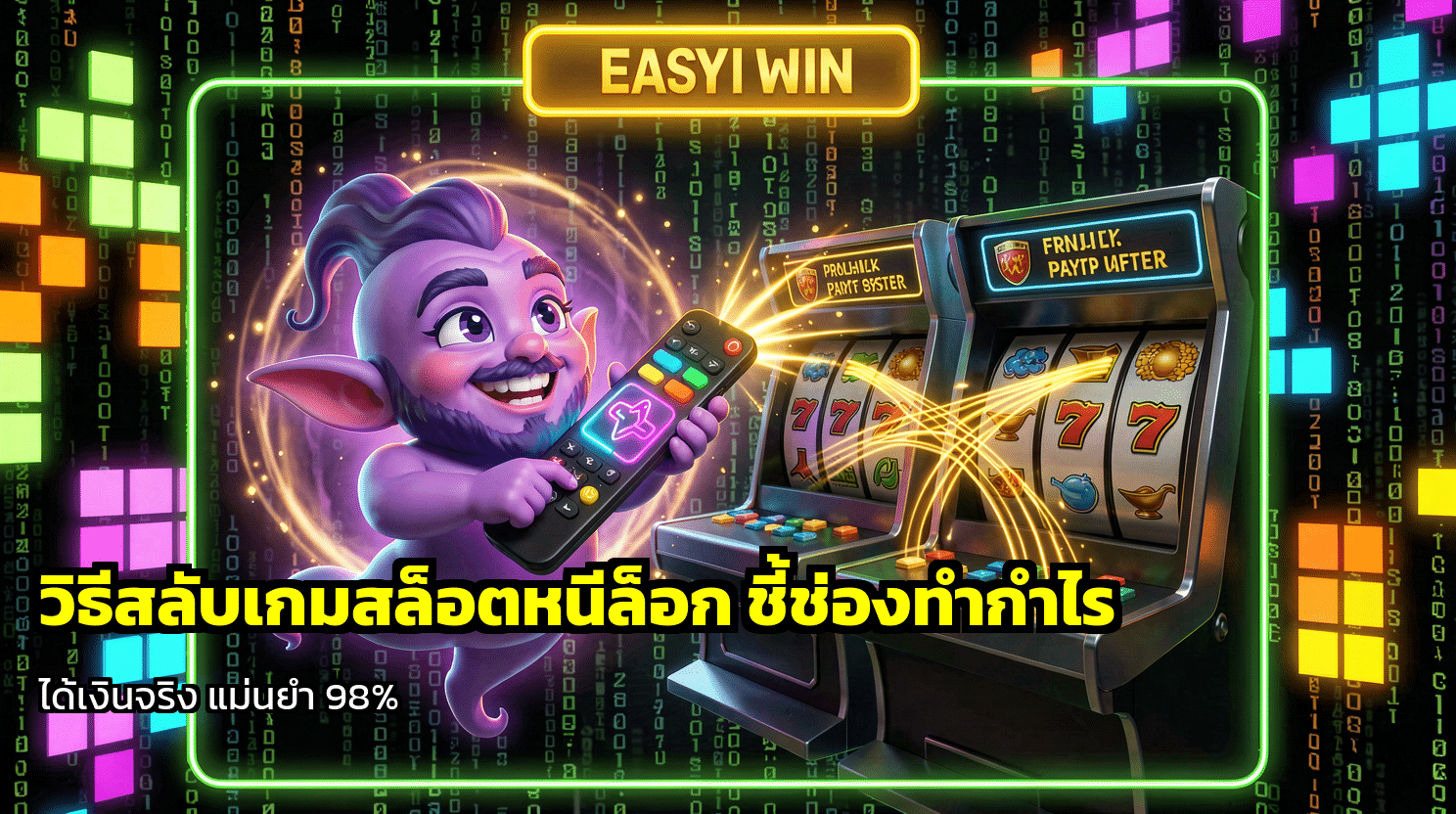 วิธีสลับเกมสล็อตหนีล็อก