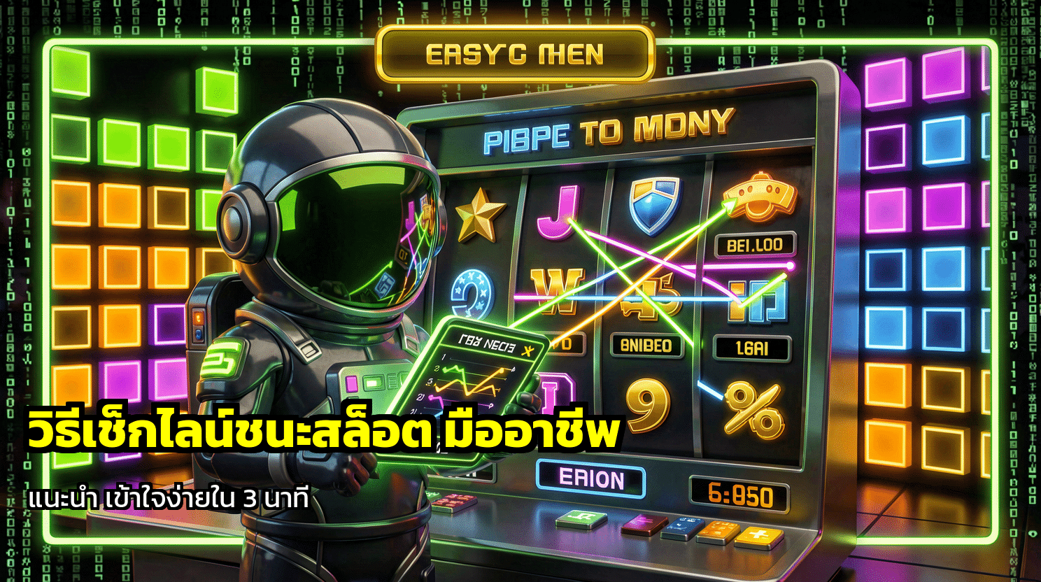 วิธีเช็กไลน์ชนะสล็อต