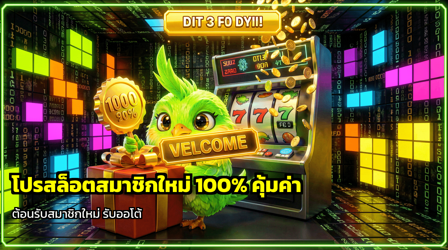 โปรสล็อตสมาชิกใหม่100%